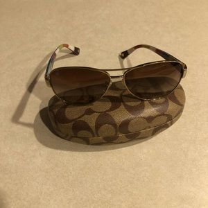 Coach Aviator sunglasses